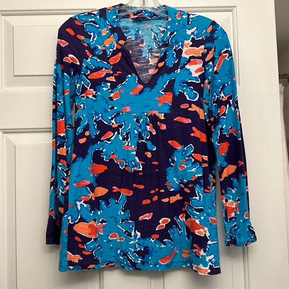 Lily Pulitzer tunic top - Picture 1 of 5